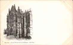 CPA Beauvais Grand Portail de la Cathedrale 