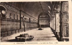 CPA Chateau de Pierrefonds La Salle des Preux 