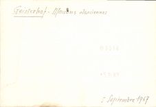 Photo Geisterhof Maisons alsaciennes 1967