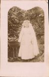 CARTE PHOTO Enfant Communiante