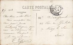 CARTE PHOTO Maison Noisy le Sec
