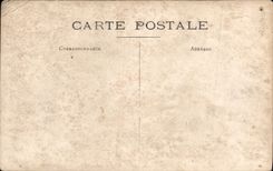 CARTE PHOTO Homme Chien Dogue