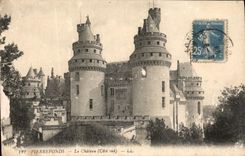 CPA Pierrefonds Le Chateau Cote sud 