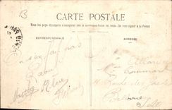 CPA Chateau de Chantilly Oise Cote Nord vue sur le Parc 