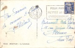 CPA Beauvais La Cathedrale 
