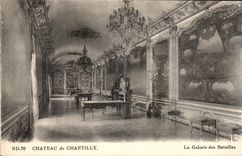 CPA Chateau de Chantilly La Galerie des Batailles 