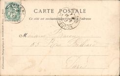 CPA Chateau de Compiegne Le Lit de l'Imperatrice 