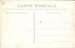 CPA Compiegne Banc de Napoleon 