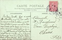 CPA Chateau de Chantilly etangs de Comelle 