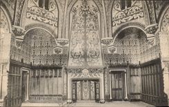 CPA Pierrefonds le Chateau Salle des chevaliers de la Table ronde 