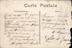 CPA Palais de Compiegne facade principale cote du Parc 