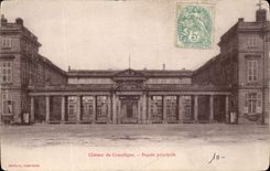 CPA Chateau de Compiegne facade principale 