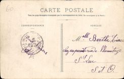 CPA Chateau de Compiegne facade principale 