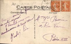 CPA Pierrefonds le Chateau et le Lac 