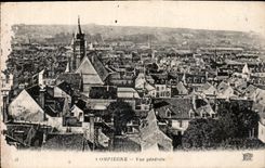 CPA Compiegne vue generale 