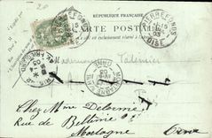 CPA Pierrefonds le Chateau et le Lac 