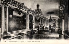 CPA Chateau de Chantilly Galerie des Batailles 