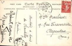 CPA Chateau de Chantilly cote sud 