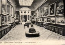 CPA Chantilly Galerie des Tableaux 