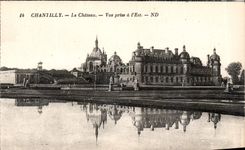 CPA Chantilly le Chateau vue prise a l'Est 