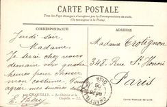 CPA Chantilly le Chatelet et la Chapelle 