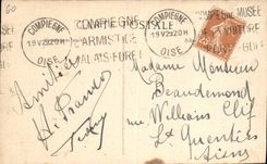 CPA Collection speciale du Palais de Compiegne ancienne chambre des Princes 