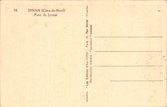 CPA Dinan Cotes du Nord Porte du Jersual 
