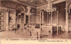 CPA Compiegne le Chateau Chambre des Imperatrices 