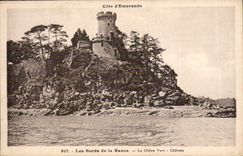 CPA Cote d'Emeraude les Bords de la Rance le Chene Vert Chateau 