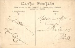 CPA Chateau de Chantilly l'Entree 