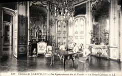 CPA Chateau de Chantilly les Appartements des de Conde le Grand Cabinet 