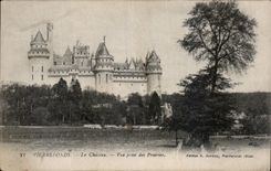 CPA Pierrefonds le Chateau vue prise des Prairies 