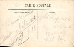 CPA Pierrefonds le Chateau cote nord 