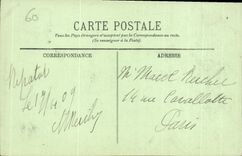 CPA Compiegne le Parc et le Banc de Napoleon Ier 