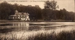 CPA La Foret de Compiegne les Etangs de St Pierre 