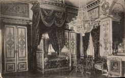 CPA Palais de Fontainebleau chambre a coucher 