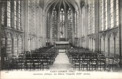CPA Saint Germer Oise Ancienne Abbaye la Sainte Chapelle XIII siecle 