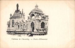 CPA Chateau de Chantilly porte d'Honneur 
