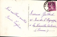 CPA Compiegne un coin du Parc et le Chateau 