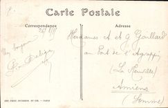 CPA Compiegne un coin du Parc 