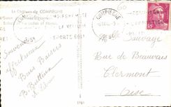 CPA Le Chateau de Compiegne Salon des l'ames d'honneur 