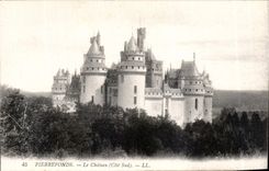 CPA Pierrefonds le Chateau cote sud 