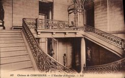 CPA Chateau de Compiegne l'Escalier d'Honneur 