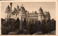CPA Chateau de Pierrefonds Oise Cote Est 