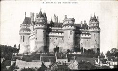 CPA Le Chateau de Pierrefonds 