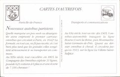 REPRO Paris Les Nouveaux Autobus Parisiens 