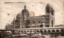 CPA Marseille la Cathedrale 