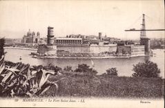 CPA Marseille le Fort Saint jean 