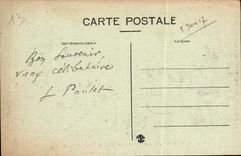 CPA Marseille le Pont Transbordeur 1905 a l'entree du Vieux Port 