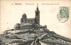 CPA Marseille Basilique de Notre Dame de la Garde 
